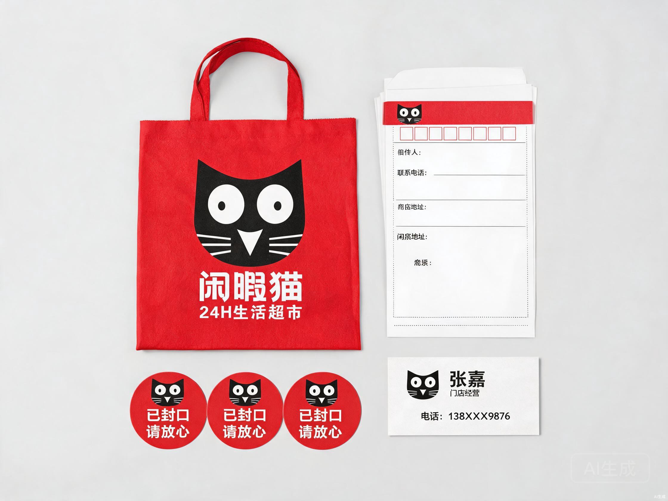 包装物料展示
